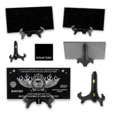 Black Table Easel for 6x12 Plaque or Memorial