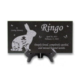 Black Table Easel for 6x12 Plaque or Memorial
