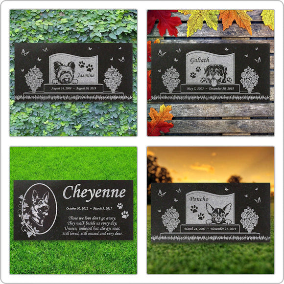 Etched In Granite Dog Memorials