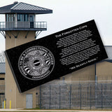 The Forgotten Cops - Laser Engraved - Black Granite Plaque - Correctional Officer Coin 1