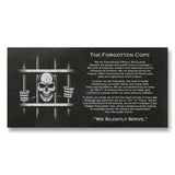 THE FORGOTTEN COPS with SKULL and BARS