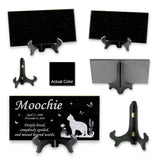 Personalized Cat Memorial - Granite Stone Pet Grave Marker - 6x12 - Moochie