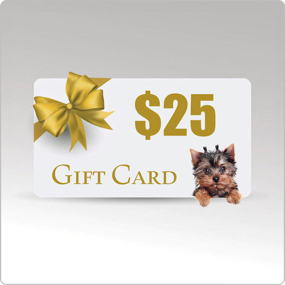 $25 Etched In Granite ~ Gift Card