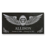 Shih Tzu Personalized Dog Memorial - Granite Stone Pet Grave Marker - 6x12 - Allison