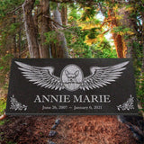 Chihuahua Personalized Dog Memorial - Granite Stone Pet Grave Marker - 6x12