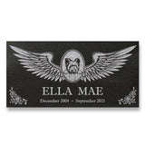 Yorkshire Terrier Personalized Dog Memorial - Granite Stone Pet Grave Marker - 6x12 - Ella Mae