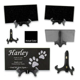 Personalized Pet Memorial - Granite Stone Pet Grave Marker - 6x12 - Harley