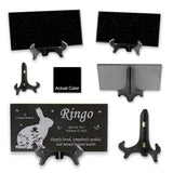 Personalized Rabbit Memorial - Granite Stone Pet Grave Marker - 6x12 - Ringo