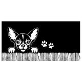 Chihuahua Personalized Dog Memorial - Granite Stone Pet Grave Marker - 6x12